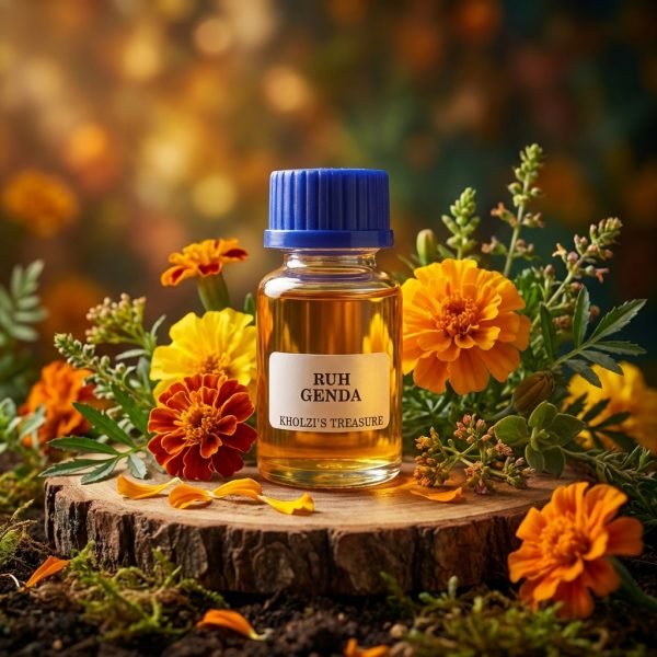 ruh genda perfume oil get from kholzi's treasure